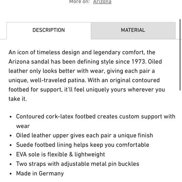 Birkenstock Arizona Oiled Leather - Tobacco Brown - Picture 7 of 8